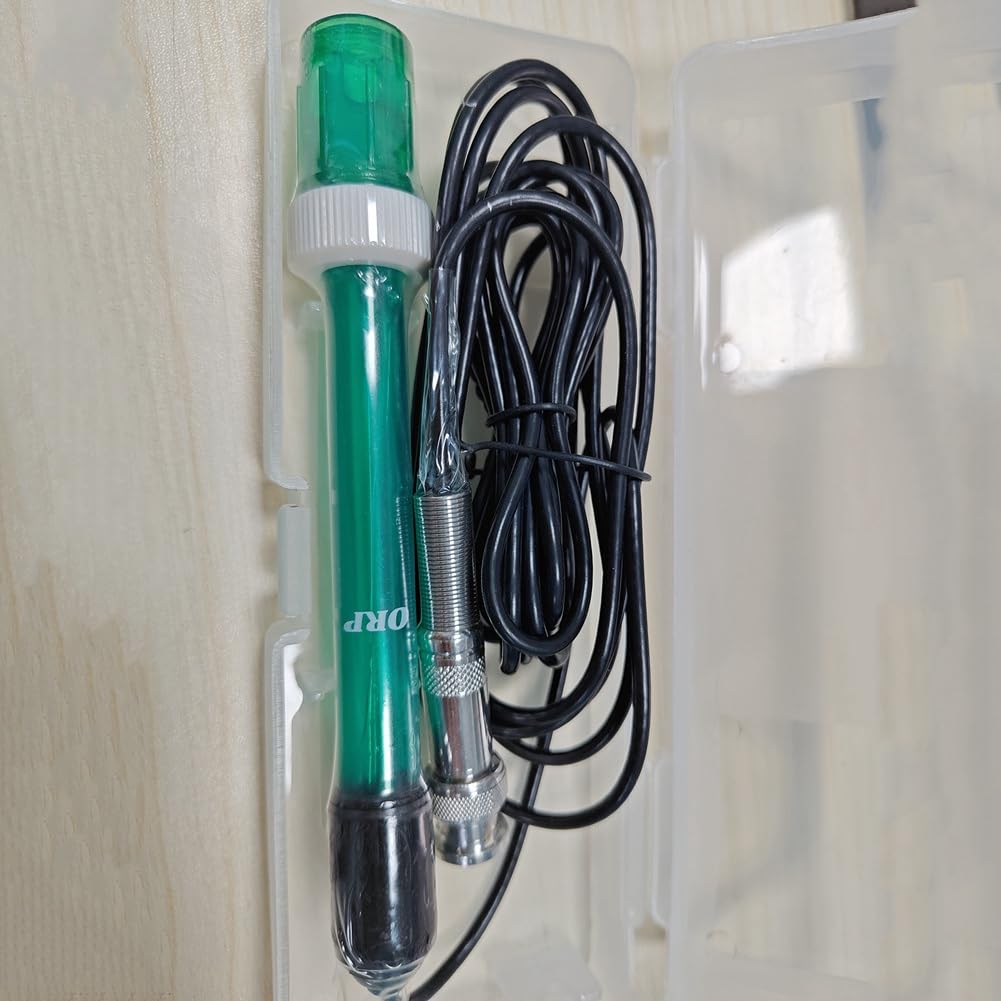 SweetSerenade ORP Redox Électrode BNC Type Connecteur Sonde de Remplacement Câble de 300 cm pour Testeur Mètre Équipement D'Aquarium Testeur D'Eau