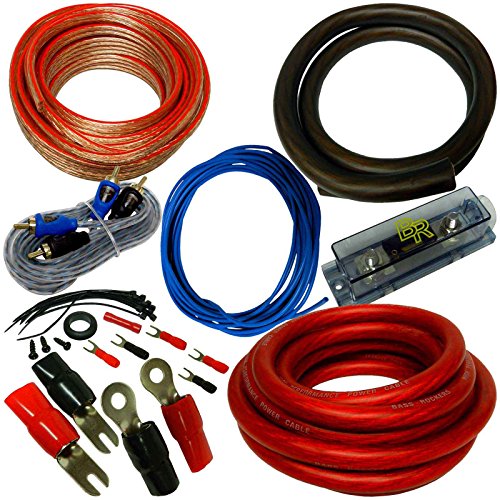 Bass Rockers 4 AWG 3000W Complete Amp Install Kit (RS-4)