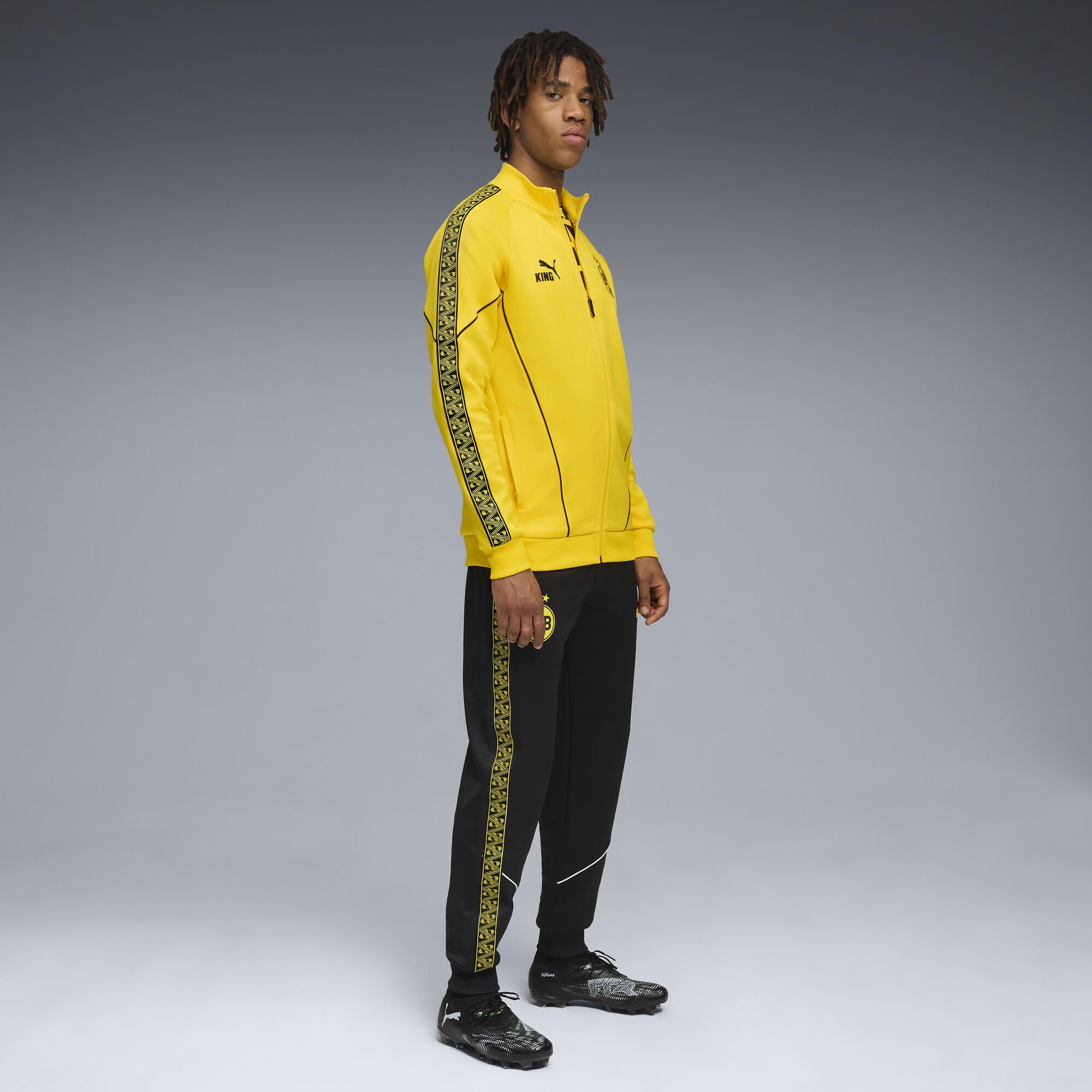 PUMA Herren Borussia Dortmund King Anthem Jacke