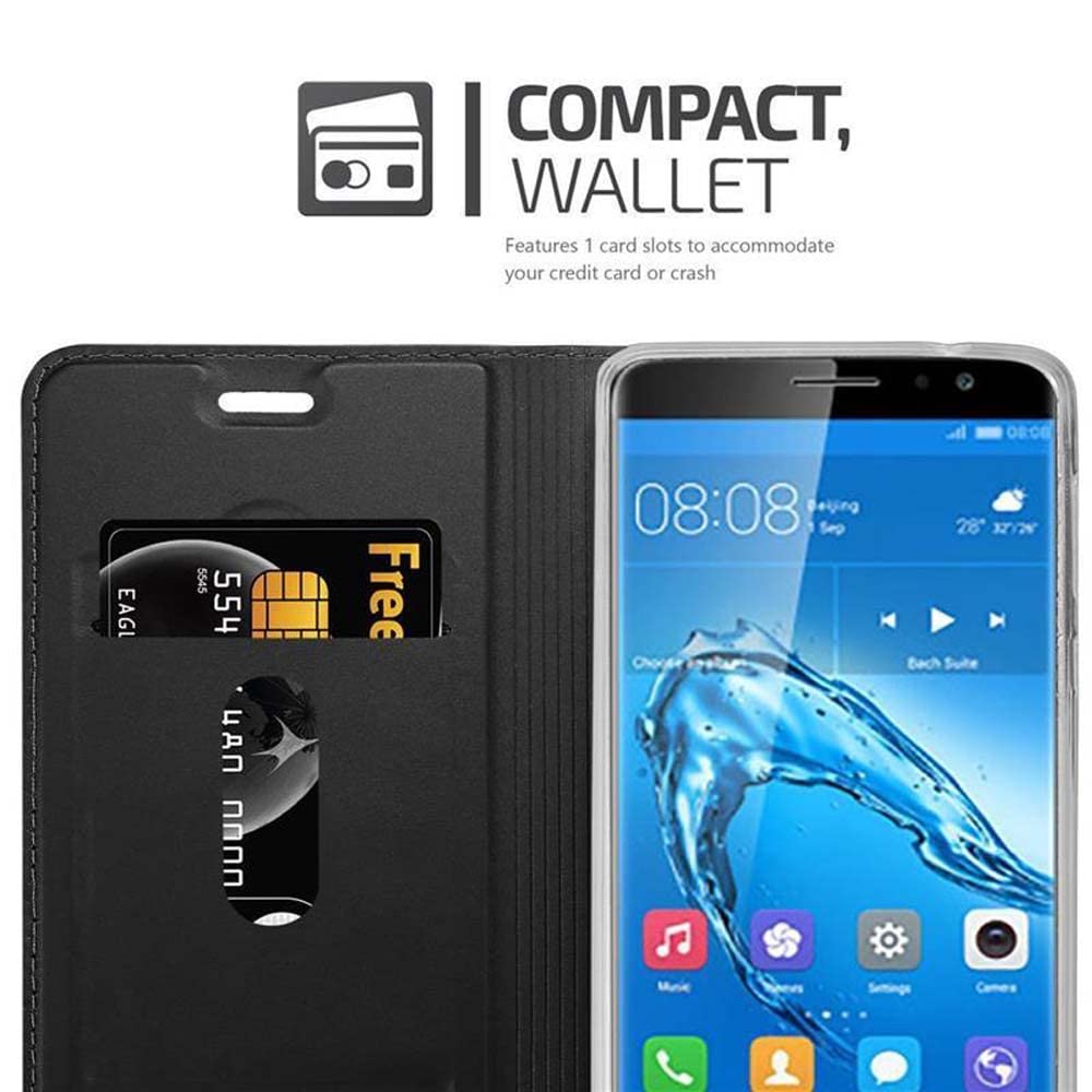 Cadorabo flip case compatibile con Huawei NOVA 2 LITE custodia per