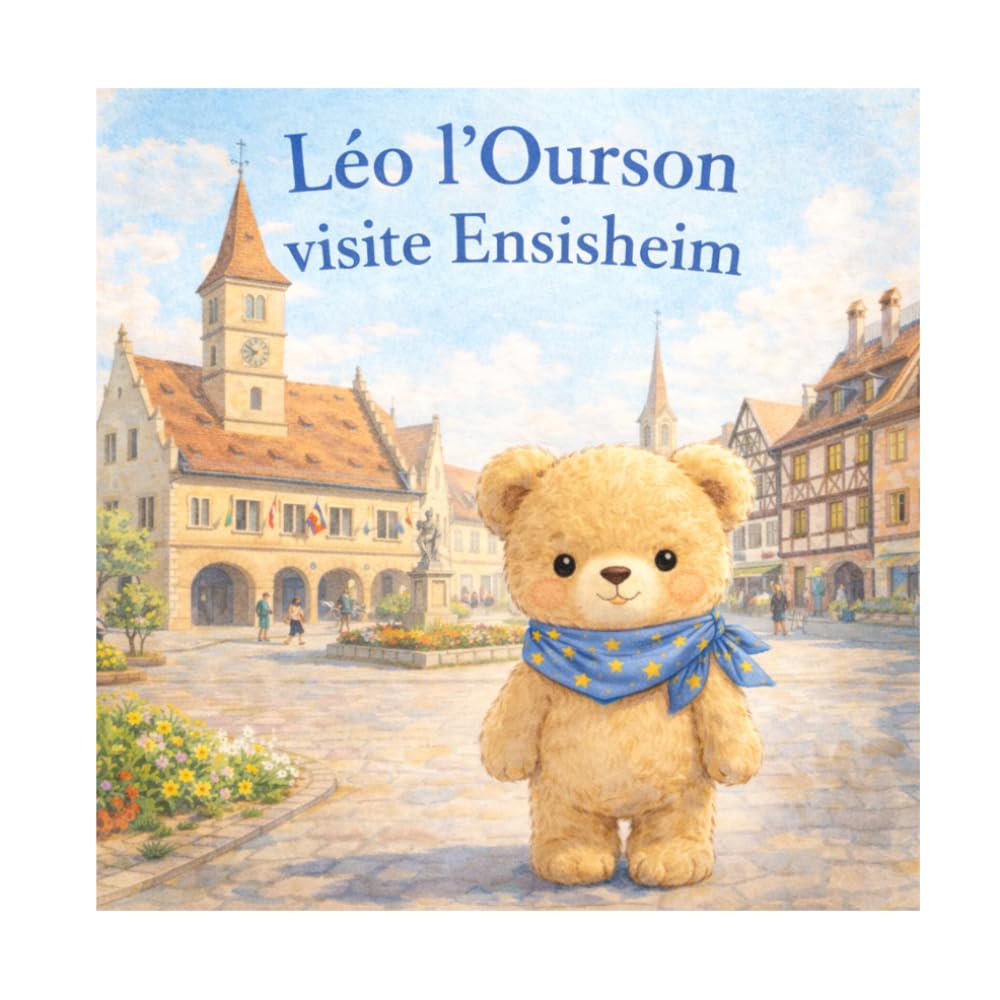 Léo l’Ourson visite Ensisheim: N°5 - Une tendre aventure en Alsace pour les enfants de 3 à 5 ans (Léo l’ourson visite la France)