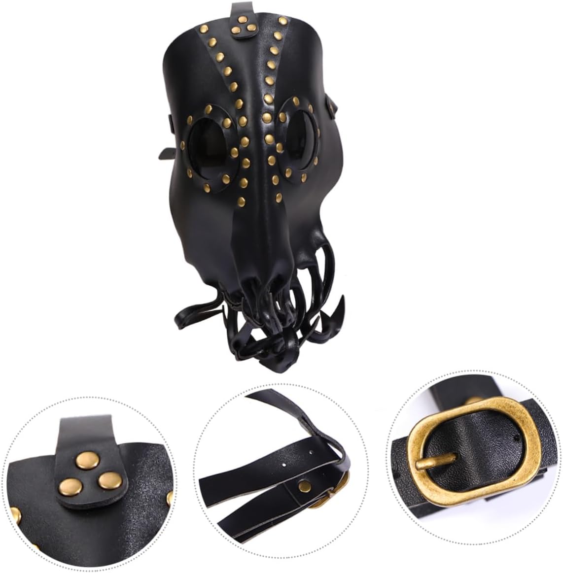 Steampunk Octopus Mask Devil Role-playing Prop for Family Gathering Halloween Masquerade Party CosplayNO.3938
