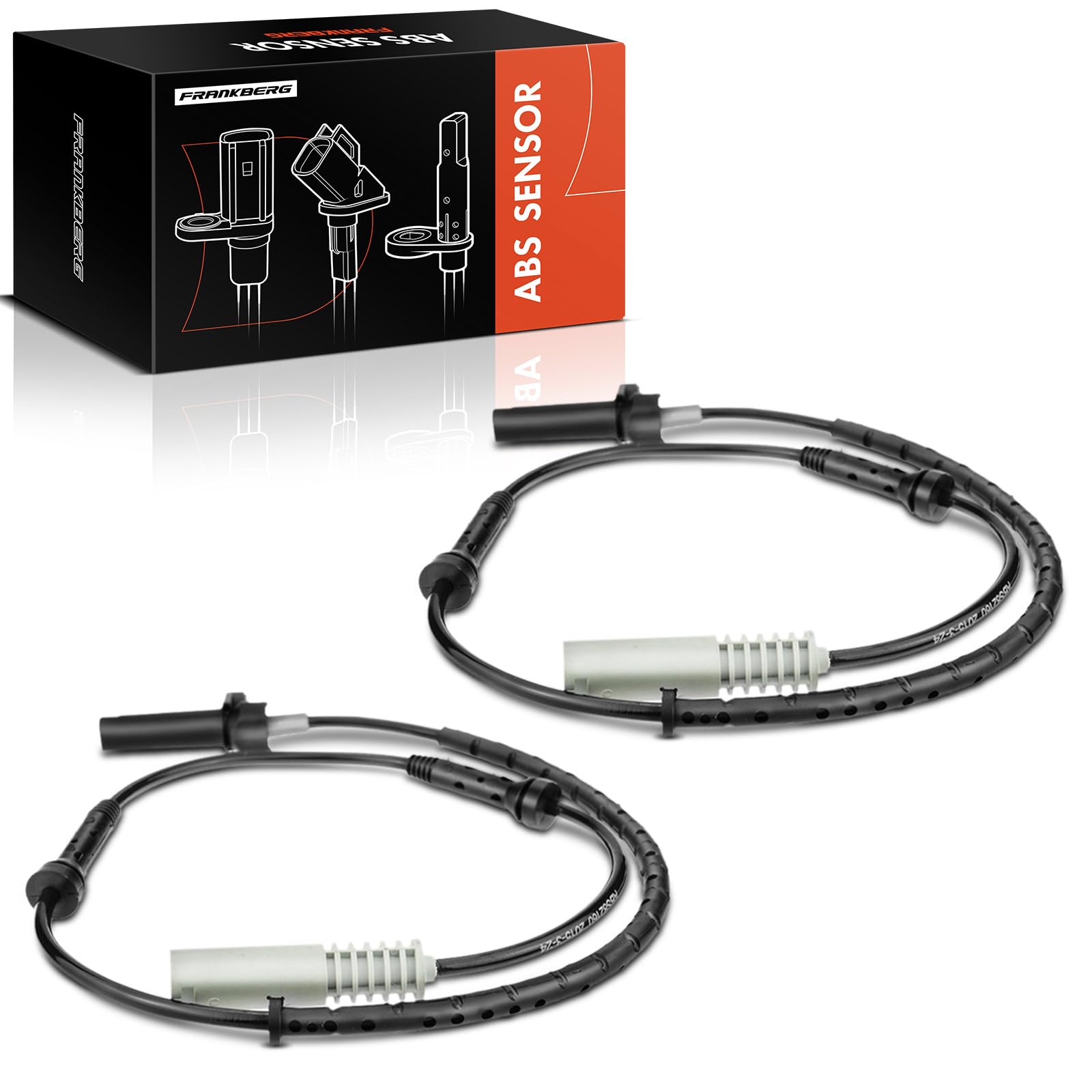 Frankberg Sensore Velocità Ruota ABS Sensore ABS ABS Speed Sensore Compatibile con Serie 5 E39 523i 525tds 525td 528i 535i 540i 1995-1998 Replace# 34521182160