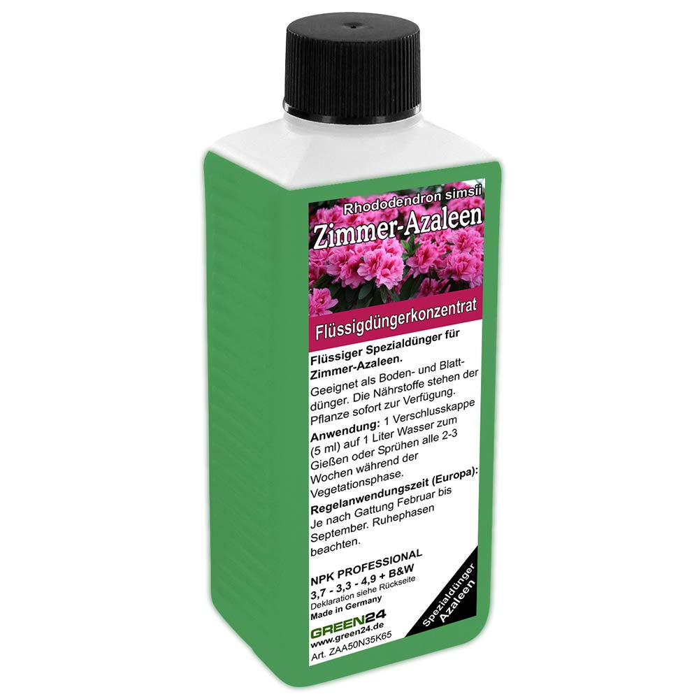GREEN24 Zimmer-Azaleen Dnger, Premium Flssigdnger aus der Profi Linie :  Amazon.de: Garten
