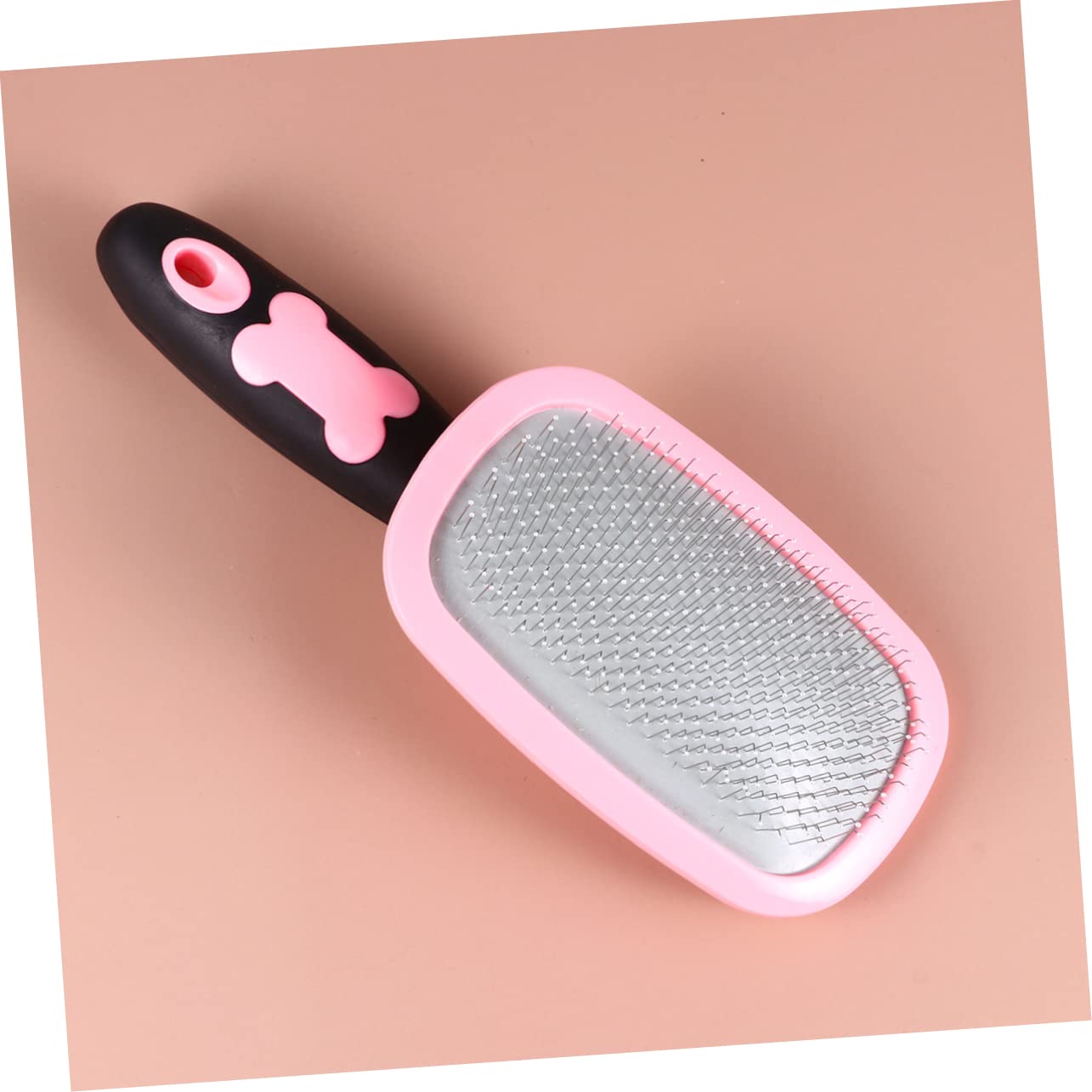 INOOMP 3piezas Cepillo De Masaje Para Limpieza De Herramienta De Para y Gatos Grande Color Rosa