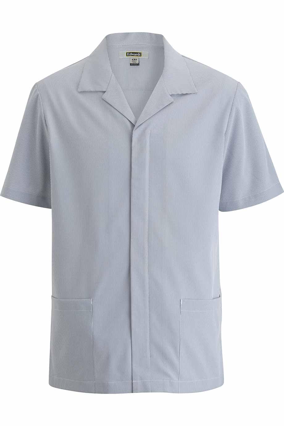 Edwards Garment MENS BUTTON FRONT SERVICE SHIRT