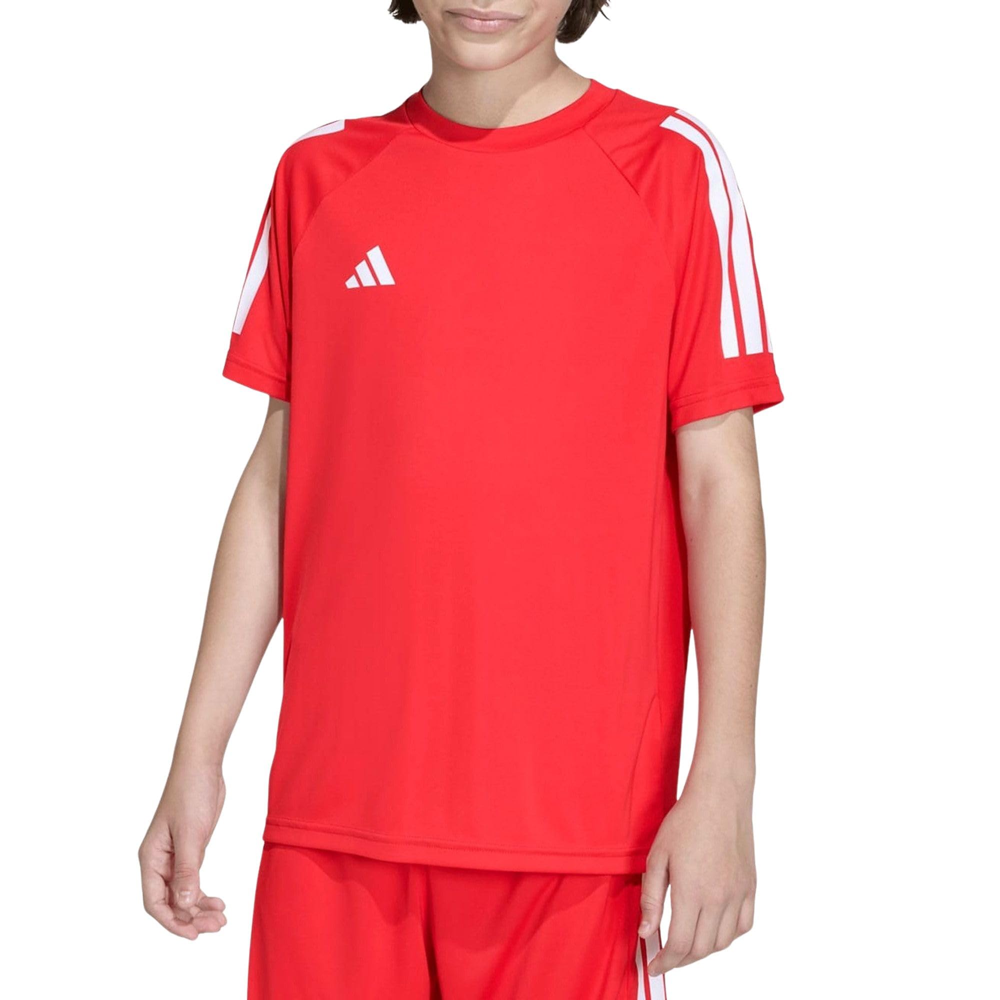 Adidas Boys Red Sereno Training Top  in Size 13 - 14 Years, Sports Direct