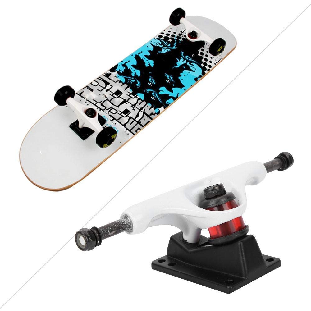 2 szt. ciężarówka deskorolkowa profesjonalna 4-8 cali aluminiowa deska do deskorolki ze stopu magnezu standardowe ciężarówki do wymiany Longboard