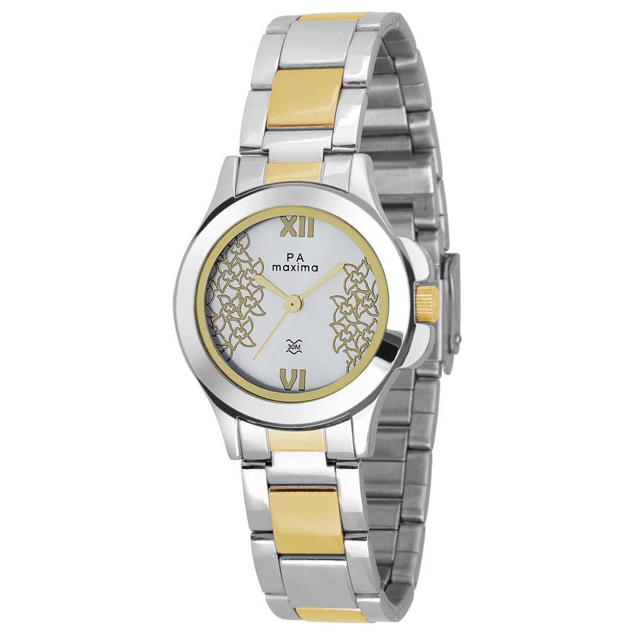 Maxima Bimetal Gold Ladies Watch 43073CMLT (B07GBFRTXD) Amazon Price History, Amazon Price Tracker