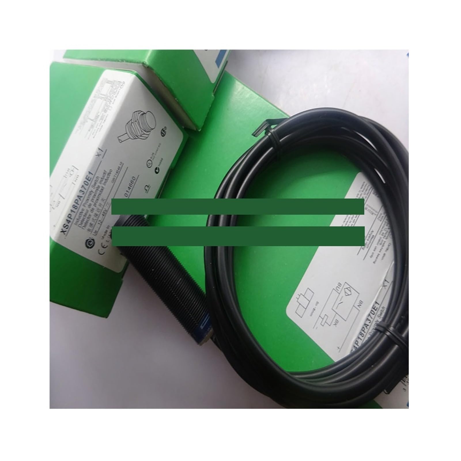 Détecteur de proximité XS4P18PA370 capteur inductif M18 pour automatisme