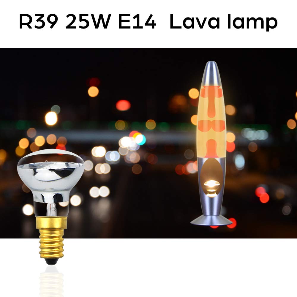 Stalen lavalamp met rode lava Mexlite Volcan
