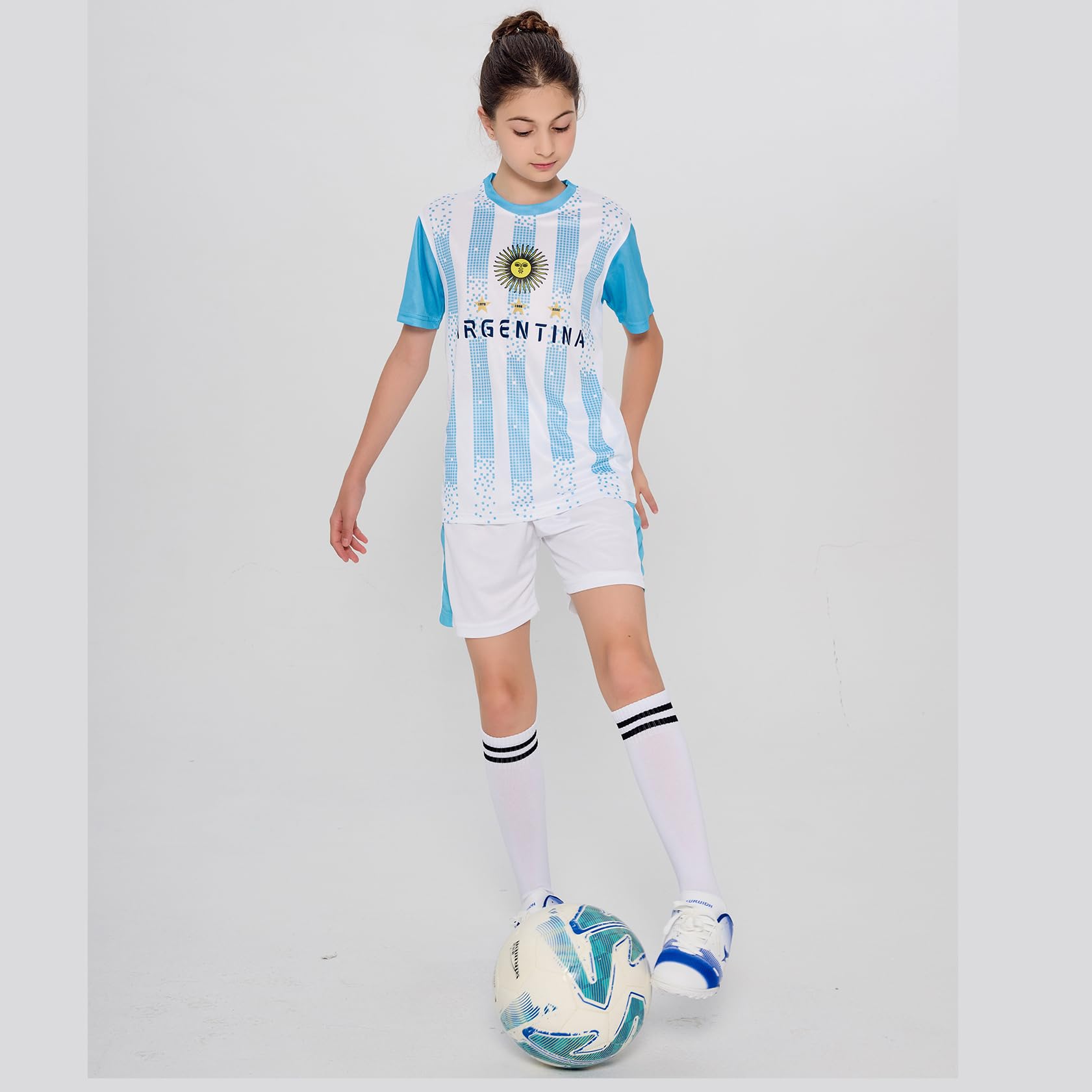 2026 Conjunto de traje entrenamiento for fanáticos pantalones cortos fútbol juvenil camiseta for niños