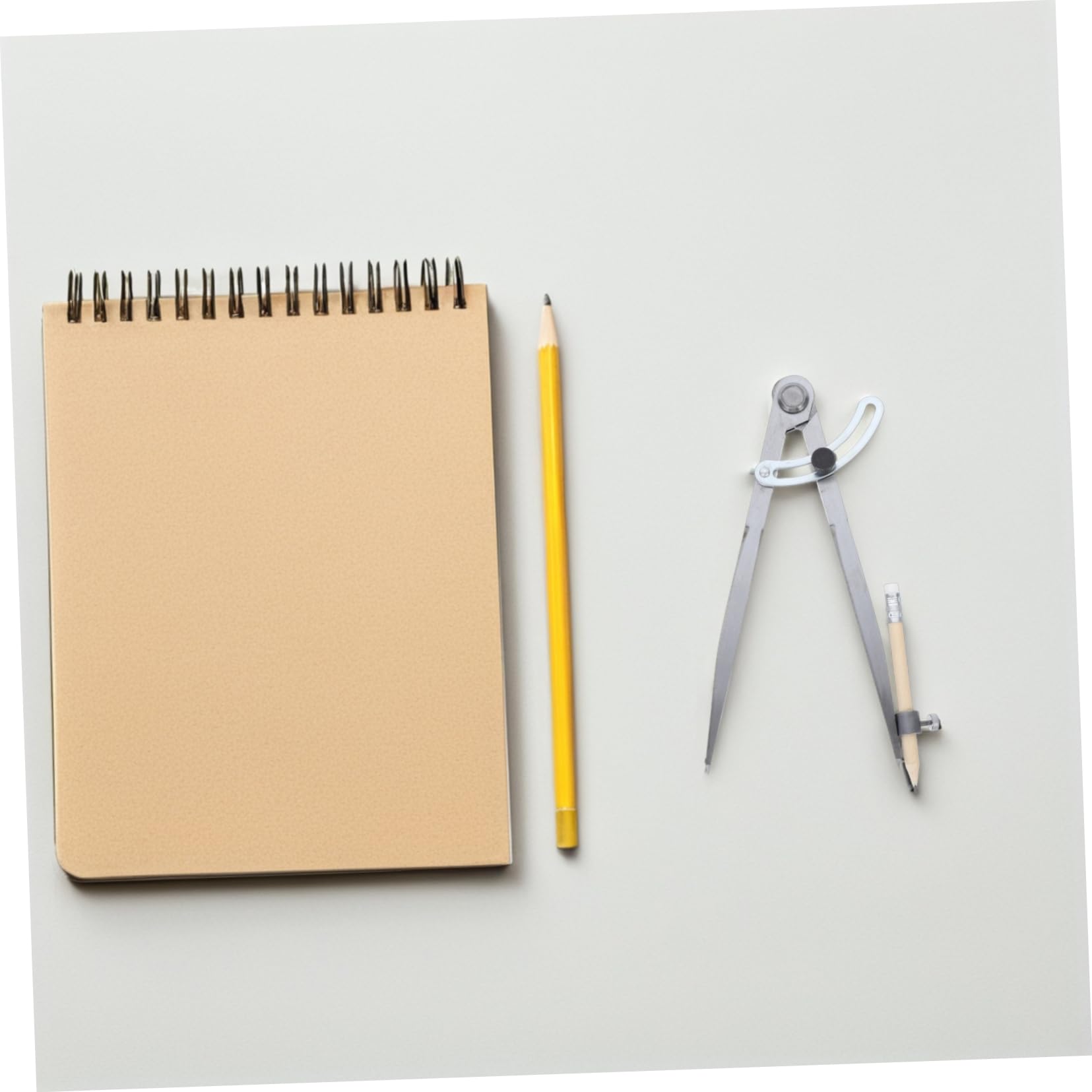 HOMSFOU 1 Set Di Compasso Di Precisione Con Portamatite Per Disegno, Geometria, Carpenteria, Ingegneria, Misurazioni Accurate, Accessori