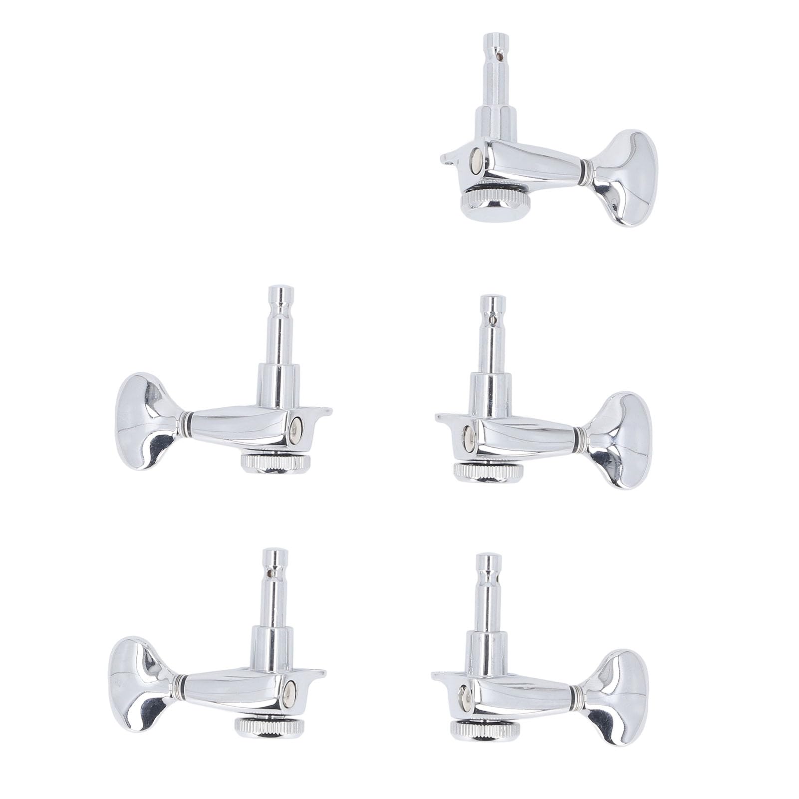 Clavijas de Afinación de Guitarra, 6 Piezas Afinador de Bloqueo de Guitarra con Relación de Engranaje 1:21, Clavijas de Afinación de con Lubricación Sellada y Accesorios de Instalación para