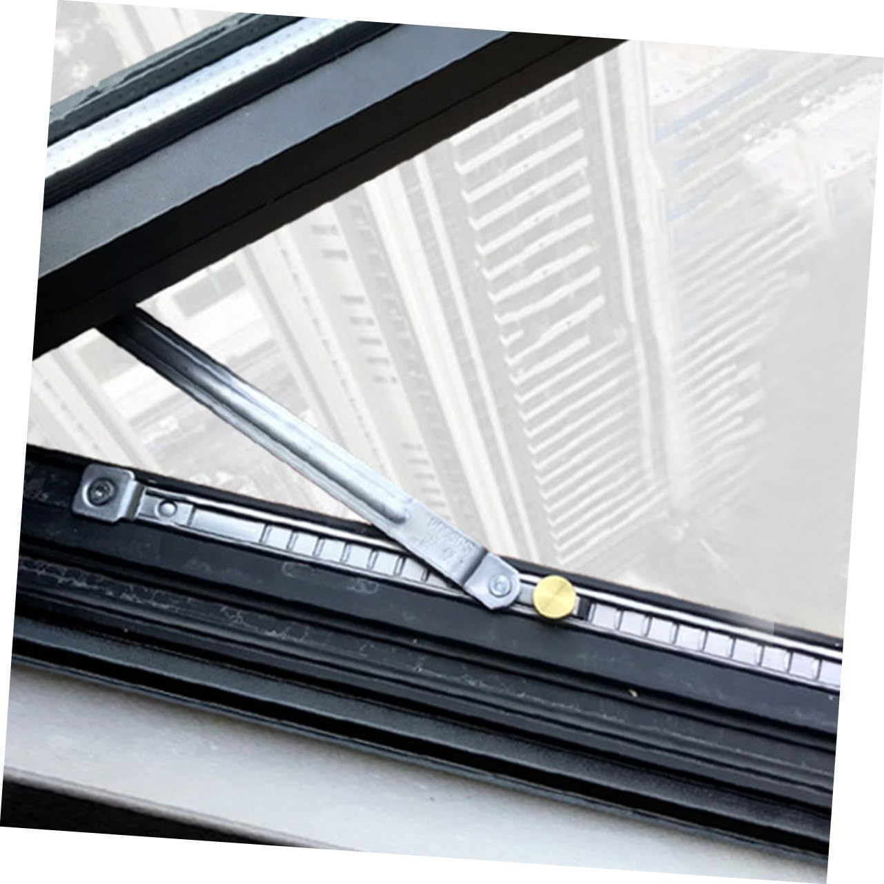 Gadpiparty 5stücke Fenstersicherheitsstange Mit Einstellbarem Windstützmechanismus Lange Bohrfreie Fensterbegrenzer Für Optimale Und Einfachen Einbau Für Verschiedene Fenstergrößen
