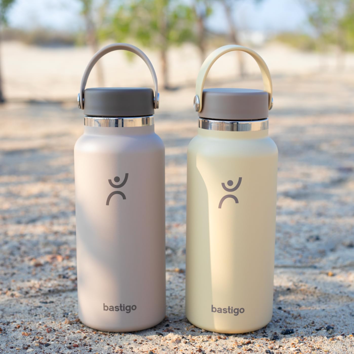 Bastigo Water Bottle - Stainless Steel & Vacuum Insulated - Flex Cap - 32  oz, Taproot Color: Buy Online at Best Price in UAE - Amazon.ae