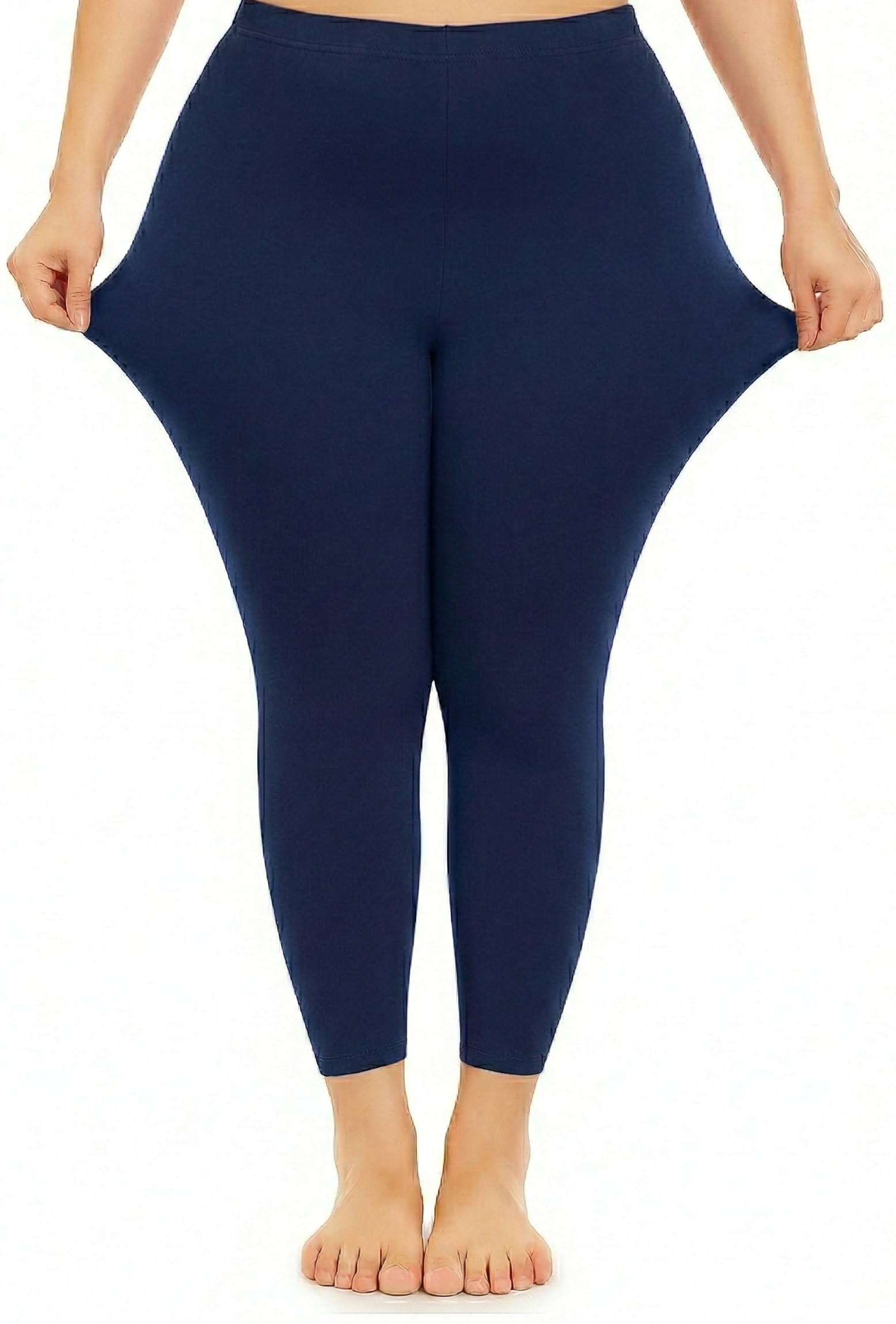 Ankle Leggings - Regular & Plus Sizes, Ultra-Stretch Fit-image-36