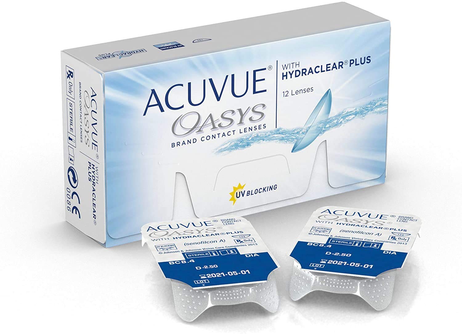 ACUVUE OASYS WITH HYDRACLEAR® PLUS - Lenti Quindicinali - Protezione UV - 12 lenti