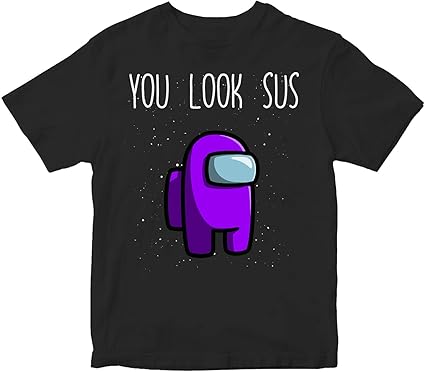Among us you look sus shirt Clearance