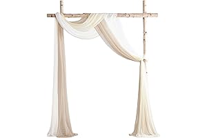 Floroom Chiffon Arch Drapery - Elegance for Wedding Arches