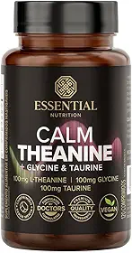 Calm Theanine 120 Caps - Essential Nutrition