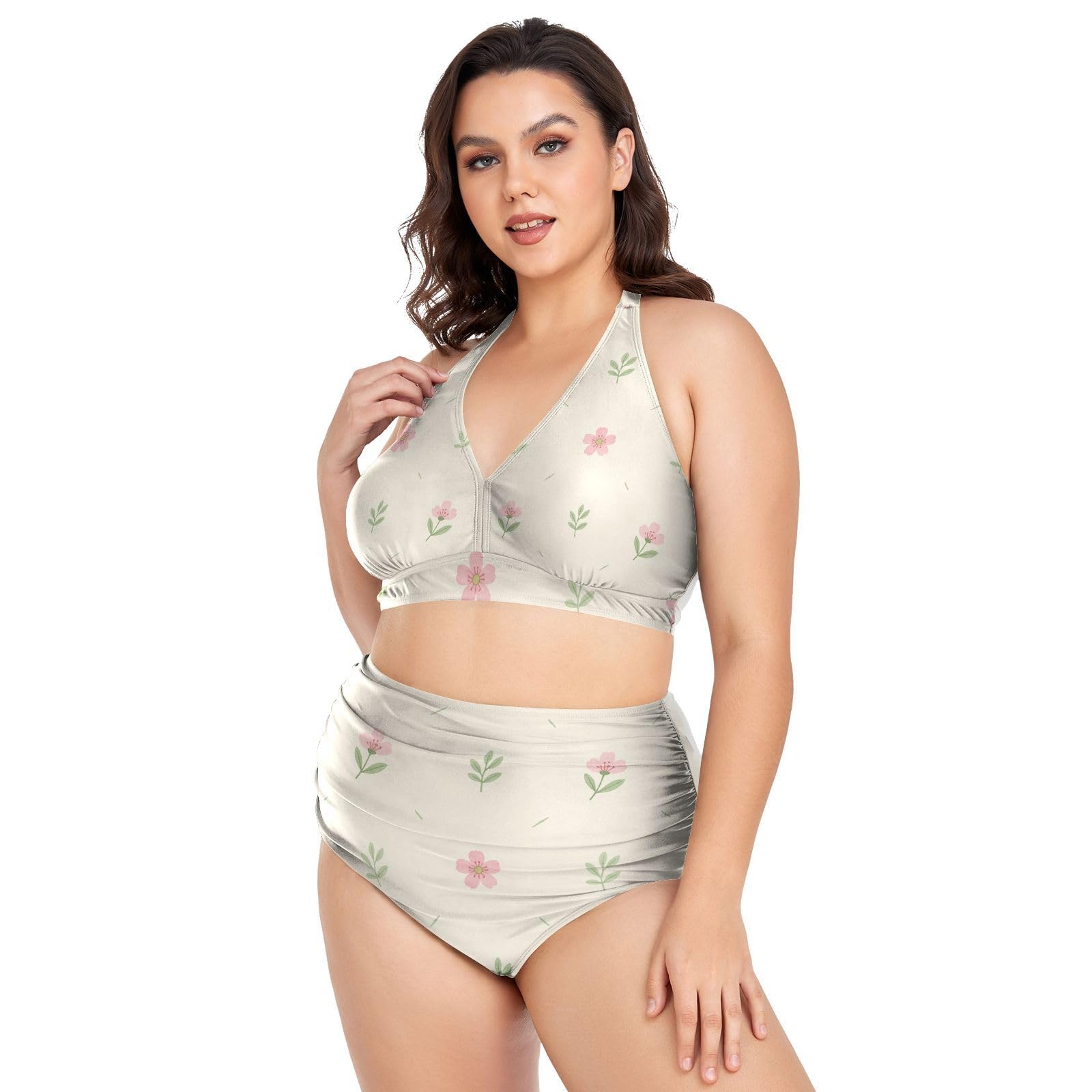 FRODOTGV Stroje kąpielowe damskie plus size L-4XL