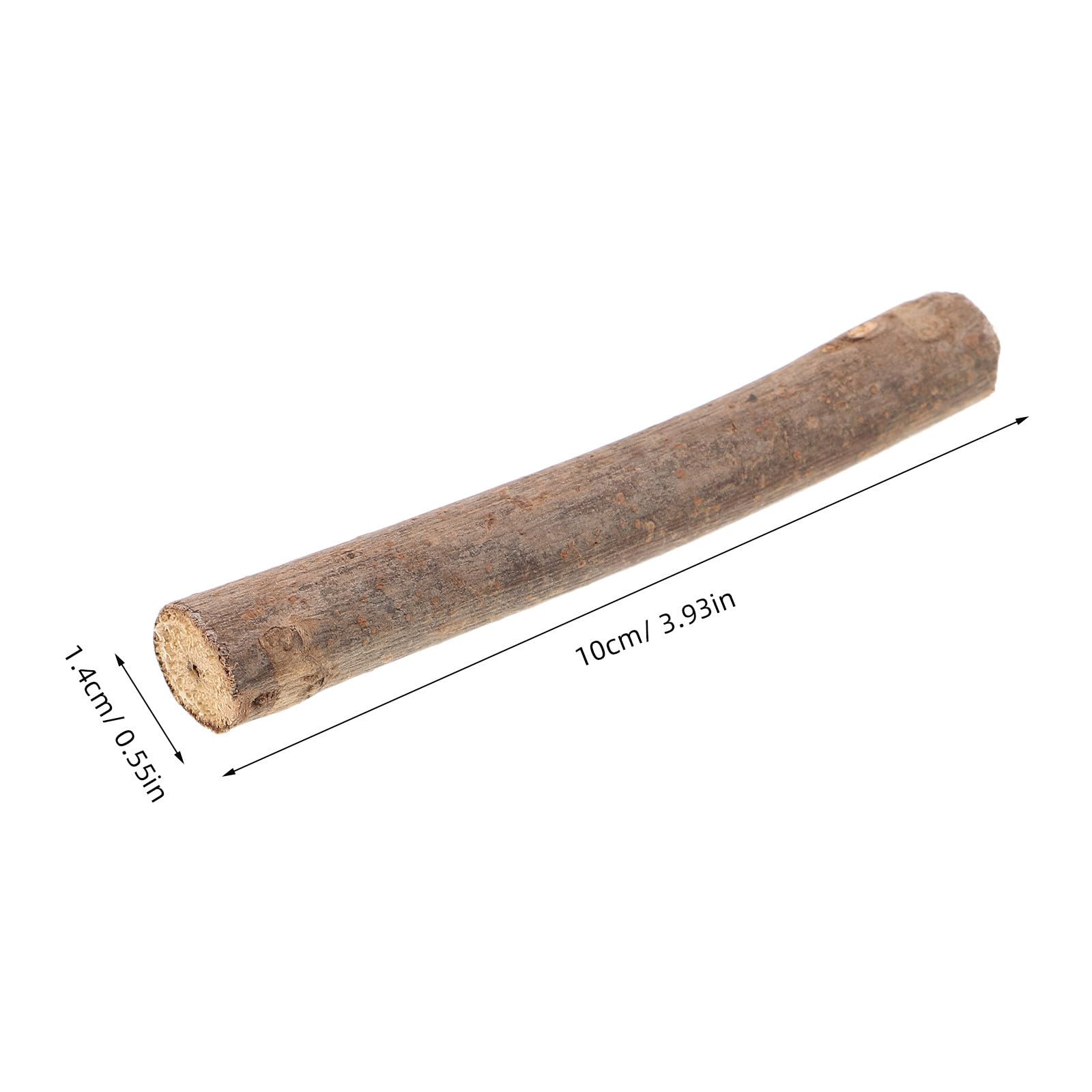 100 Stück Holzstäbchen zum Basteln aus Naturholz Leicht und Kompakt Vielseitig für Selbstgemacht Dekorationen und Schulprojekte im Rustikalen Landhausstil