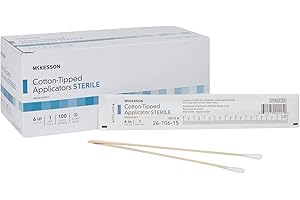 McKesson Sterile Cotton-Tipped Applicator Swabsticks