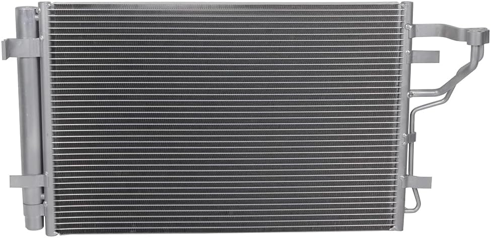 A/C AC Condenser Compatible with 2008-2010 for Hyundai for Elantra GL 2.0L 2007-2010 for Hyundai for Elantra SE 2.0L 2010-2012 for Hyundai for Elantra Touring L 2.0L, Replaces 3591