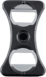 Sedeta - Abrebotellas, acero inoxidable, para VW MK5, 6 GTi R32, color negro