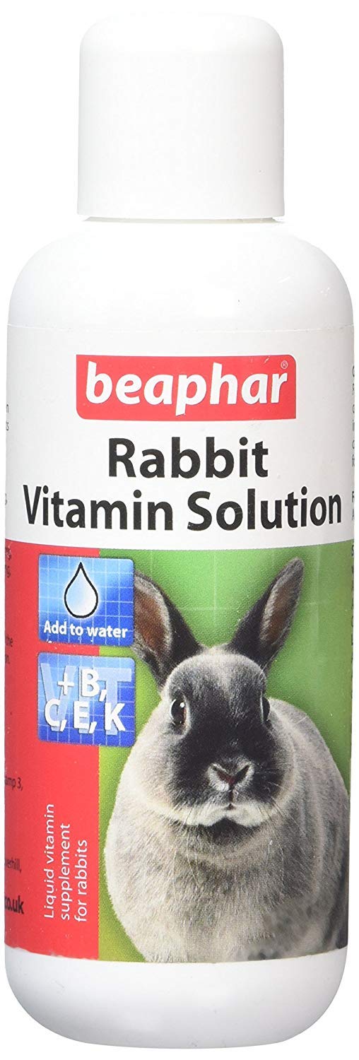 Beaphar Rabbit Vitamin Solution, 100ml, 15336D, Pet Supplies
