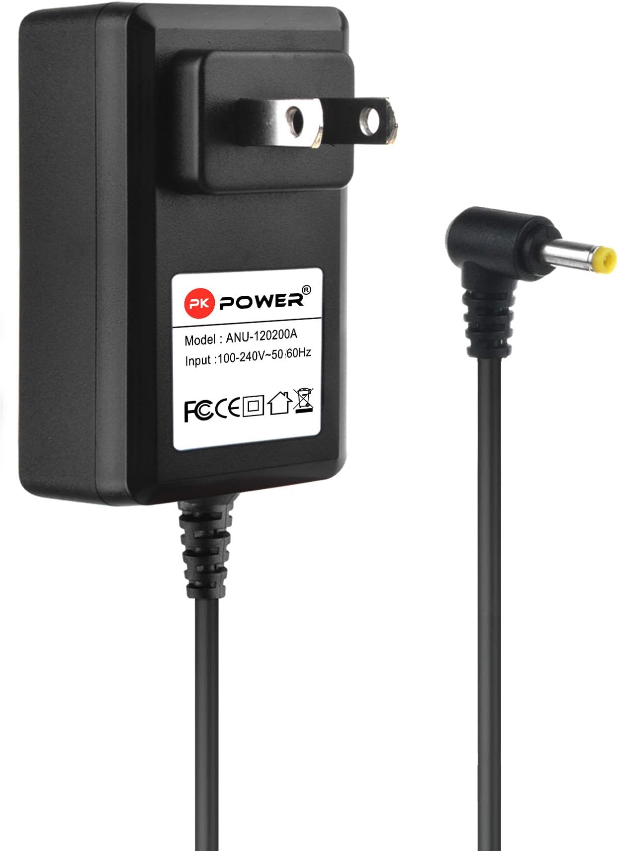 PKPOWER AC DC Adapter for JBL Flip Wireless 6132A-JBLFLIP Loudspeaker Portable Stereo Speaker Power Supply Cord Cable Charger