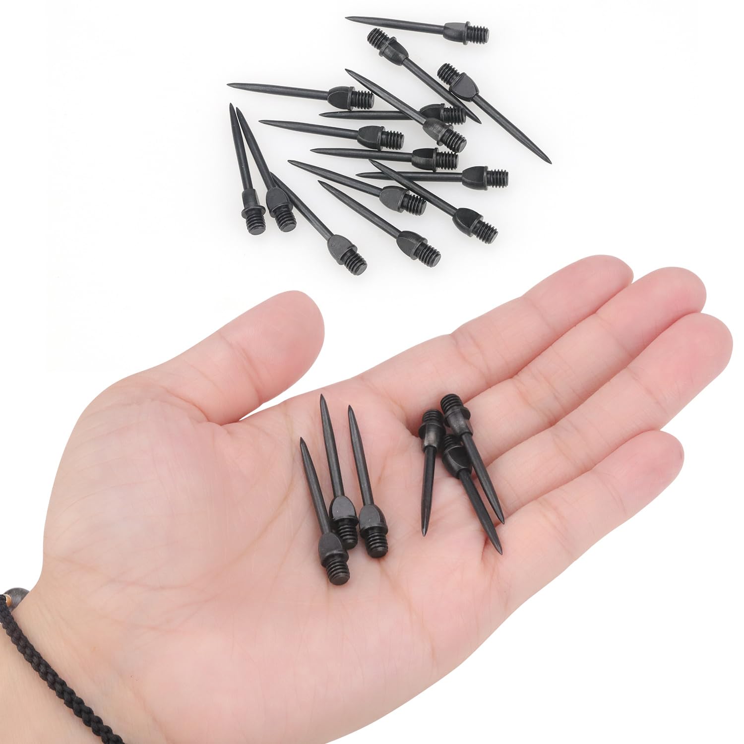 Jeu De Flèches De Fléchettes En Acier, 3 Pièces, Steeldarts De 23