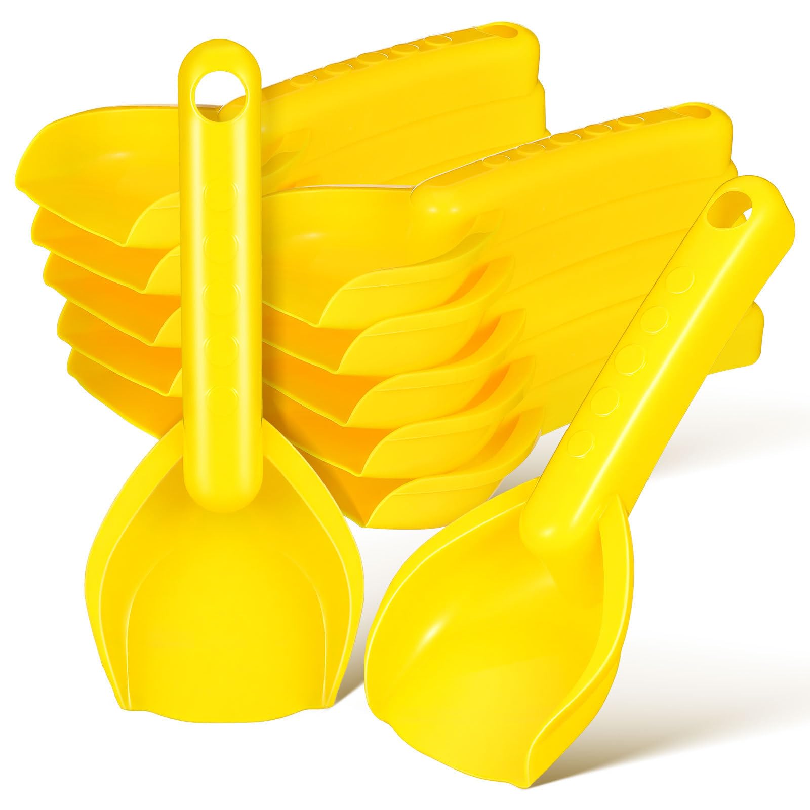 Abaodam 10pcs Beach Toys Sand Shovel for Outdoor Sandbox, Sand Toys