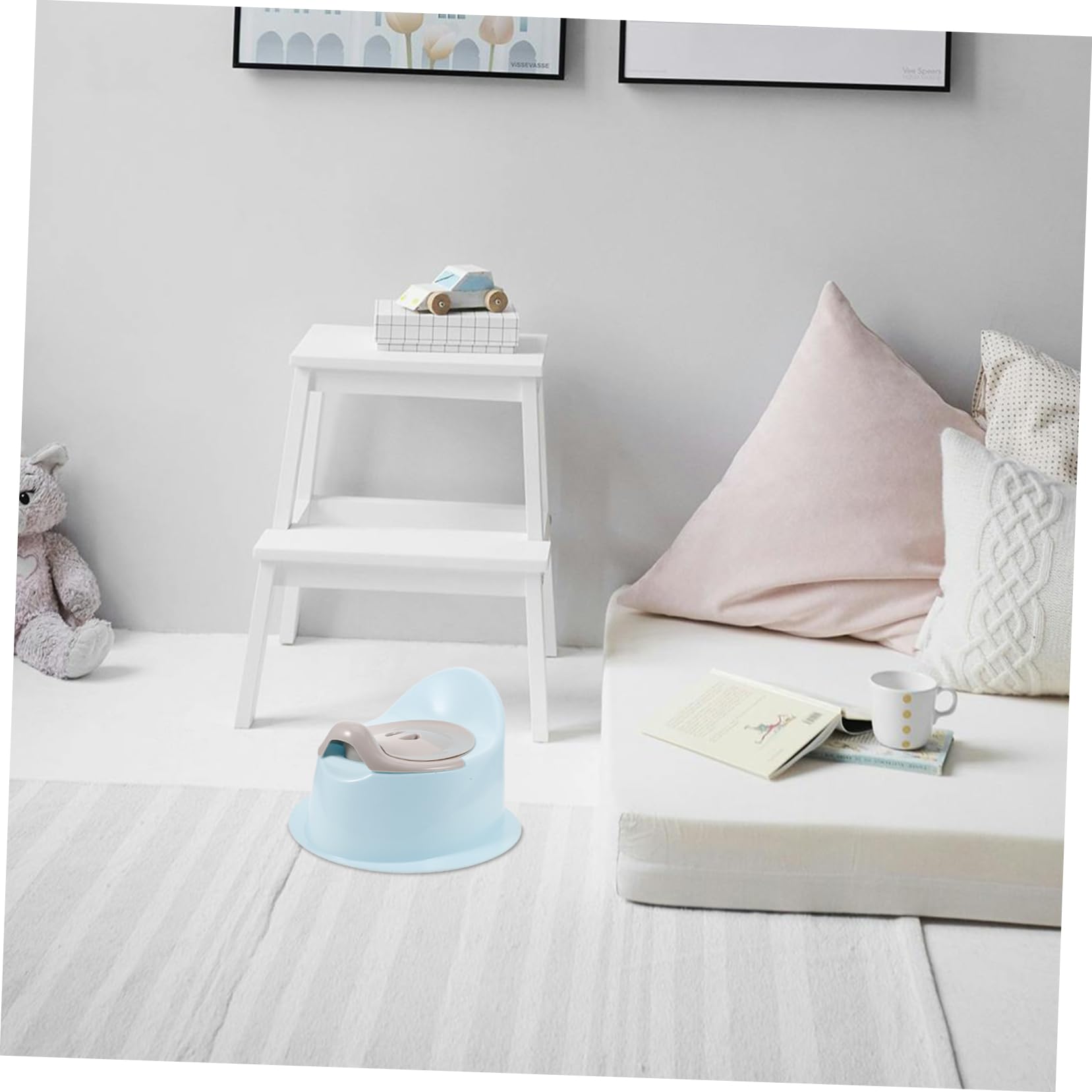 Uonlytech Toilet Training Seat for Toddlers Portable Potty Travel Potty Bag Kids Sturdy Construction