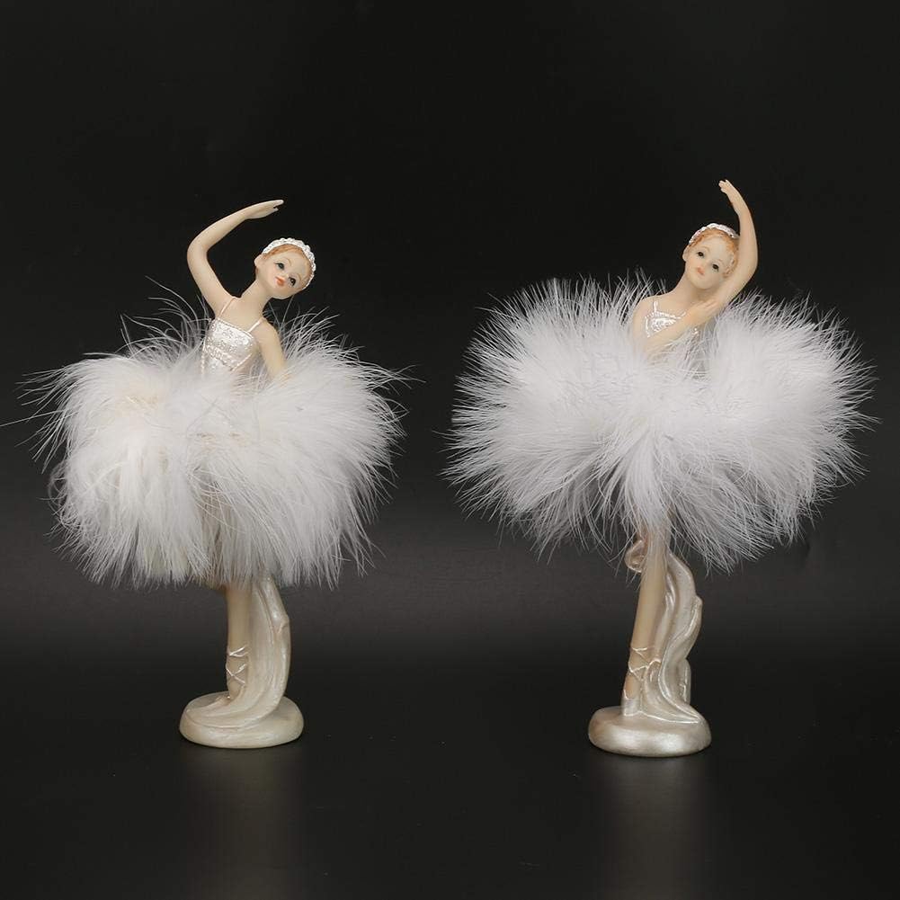 Hztyyier Dancing Ballet Girl Decorative Figurine, Mini Ornament for Home Office Desk Decor, #3
