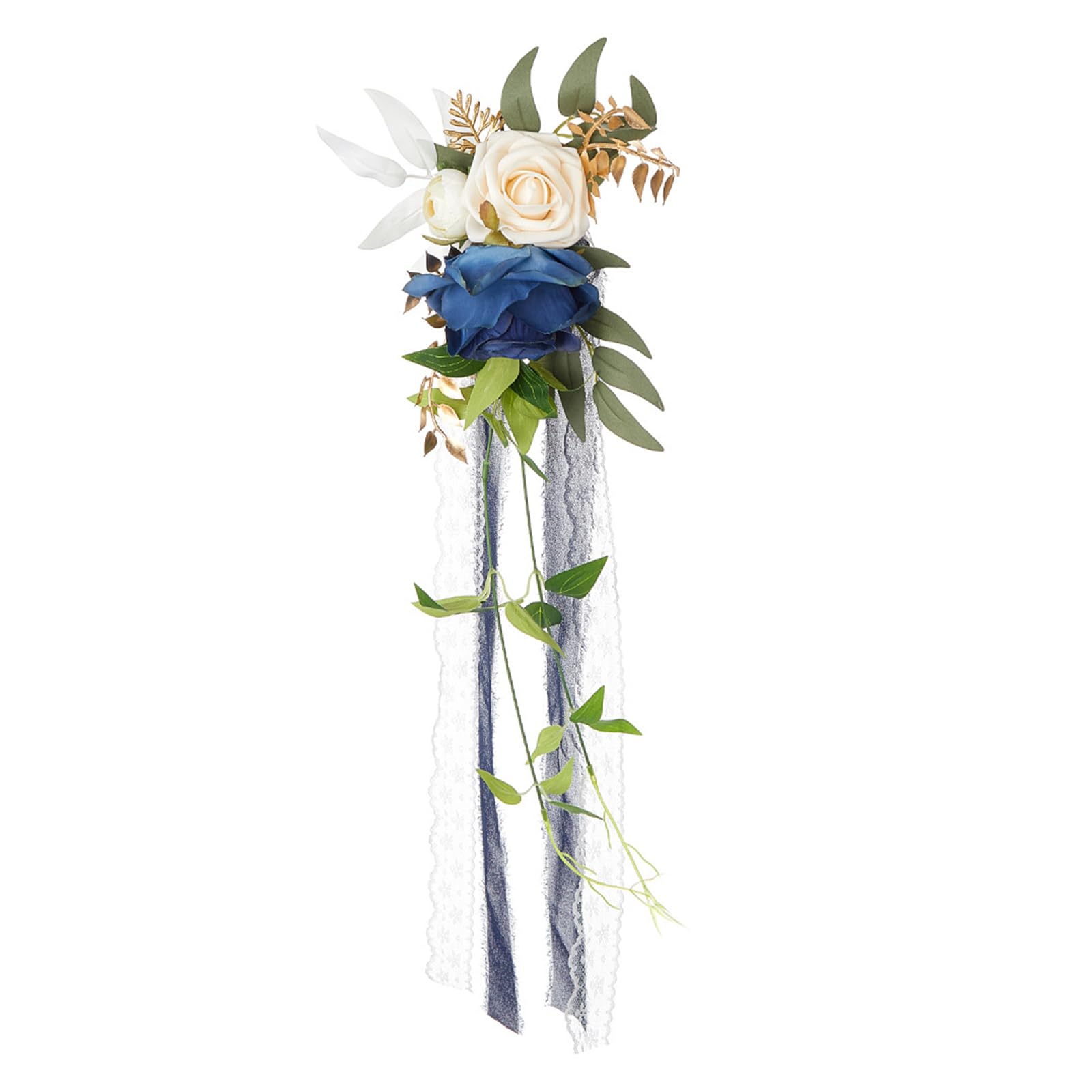 Kalttoy Aisle Decorations Pew Flower Decorations for Chair Back Wedding Ceremony Dinner Party Romance Wedding