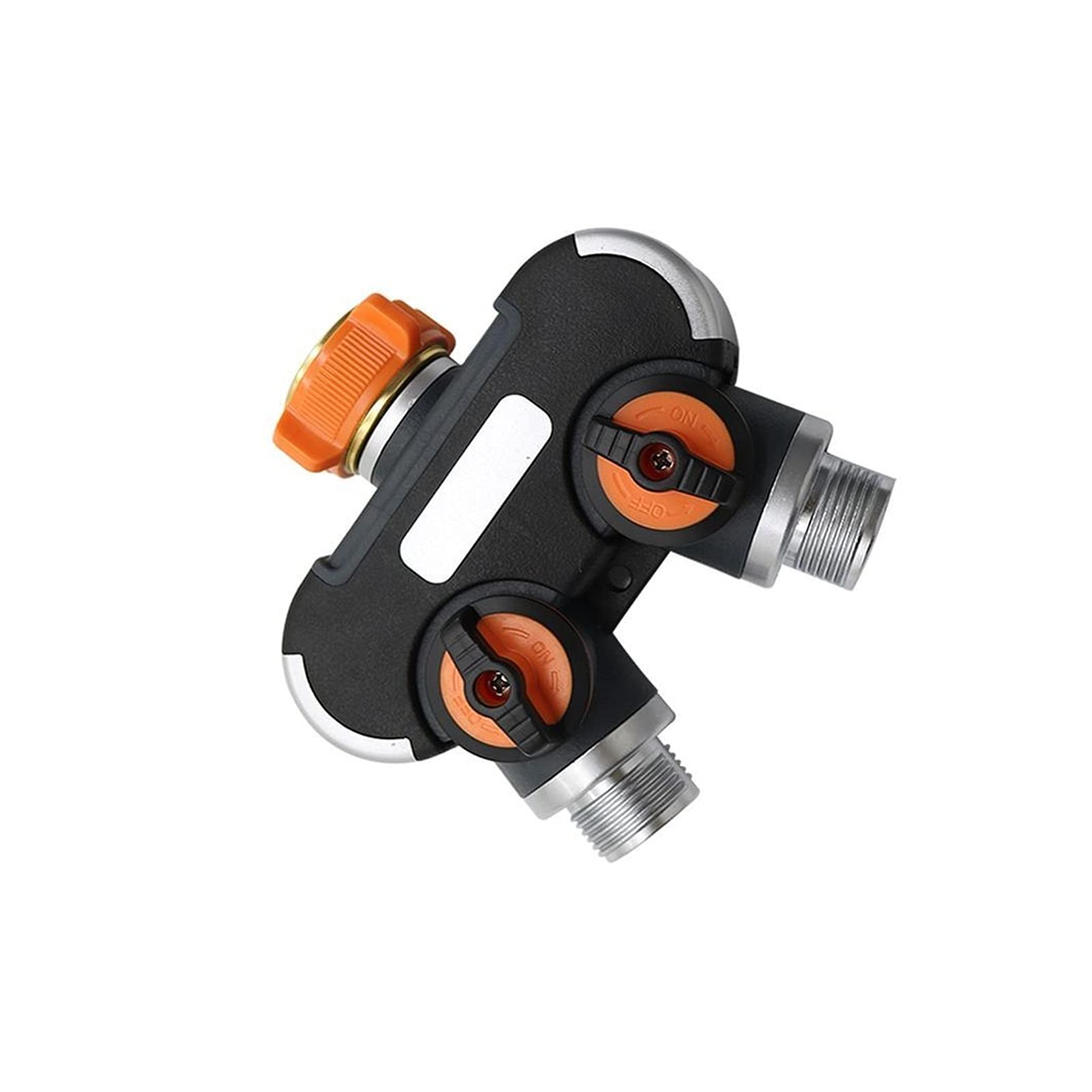 Raccordi per Tubi Flessibili perdite 1 Pezzo di avampieghe da 3/4 di Pollice Maschio/Femmina a 2 Vie/a 4 Vie con valvola Giardino Irrigazione Raccordi rubinetti agricoli (Color : 2 Way)