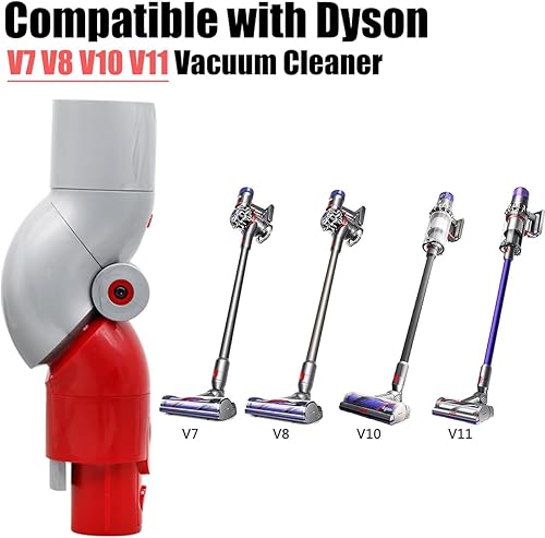 Miniatura 2 de Reemplazo del adaptador inferior superior compatible con aspiradora Dyson V7 V8 V10 V11, adaptador de bajo alcance, adaptador superior Herramienta