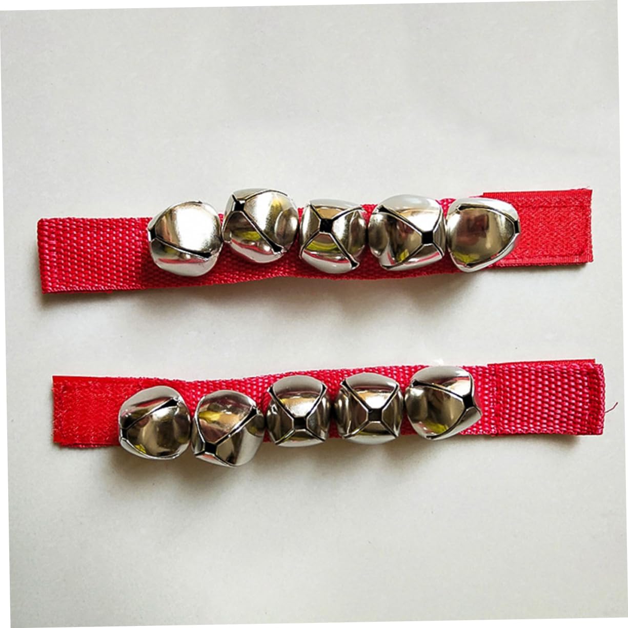 KONTONTY 4 pcs Educational Wrist Bells for Hand Shaking Bells Lightweight Music Instruments for Early Education and Dance Performance Safe and Sturdy Design