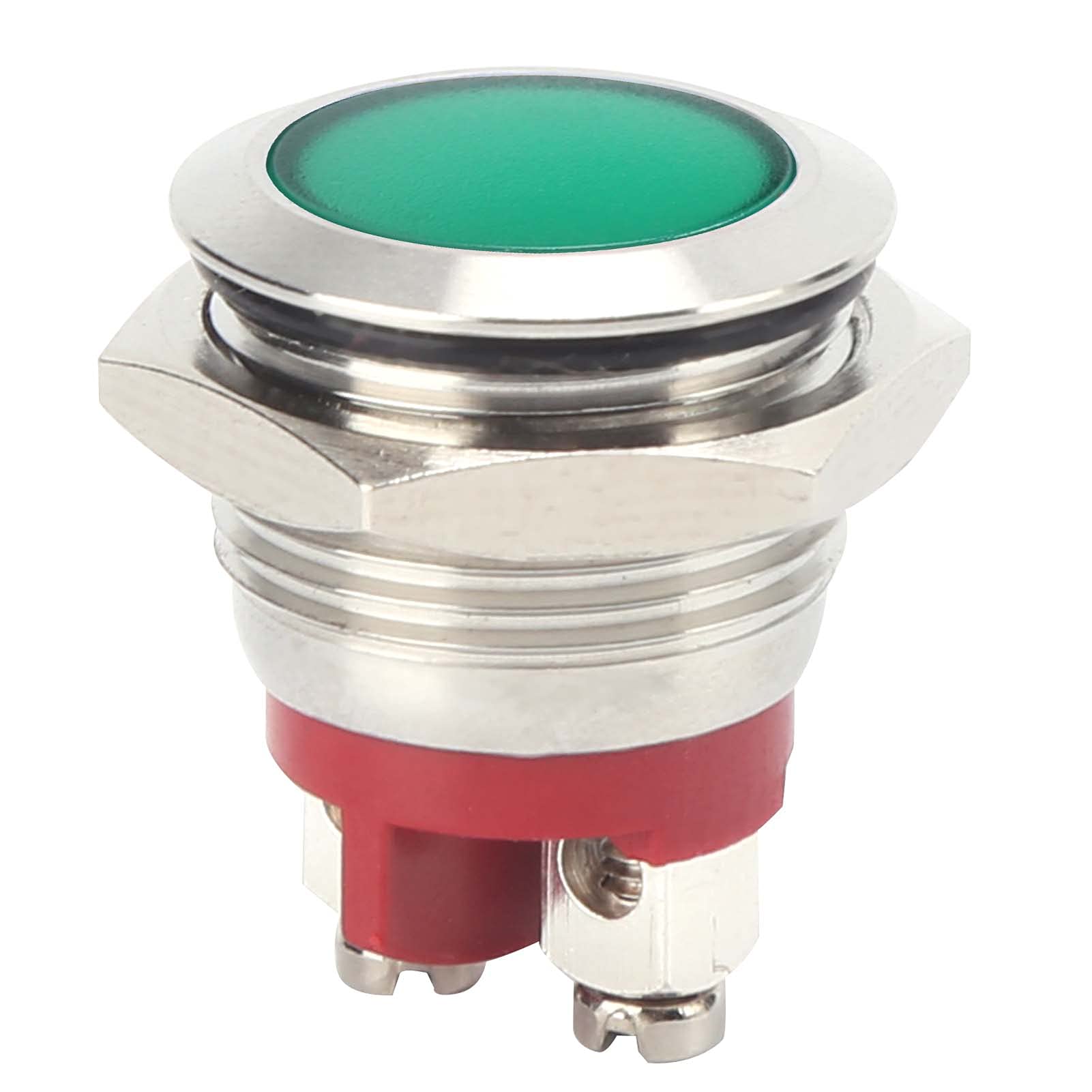 Led 16mm Rouge Ip66 Indicateur LED 6V Rouge 16mm - Signal Lumineux Métallique Étanche IP66 - Pour Tableau De Bord Voiture, Bateau, Camion Led 16mm Rouge Ip66 Indicateur LED 6V Rouge 16mm - Signal Lumineux Métallique Étanche IP66 - Pour Tableau De Bord Voiture, Bateau, Camion