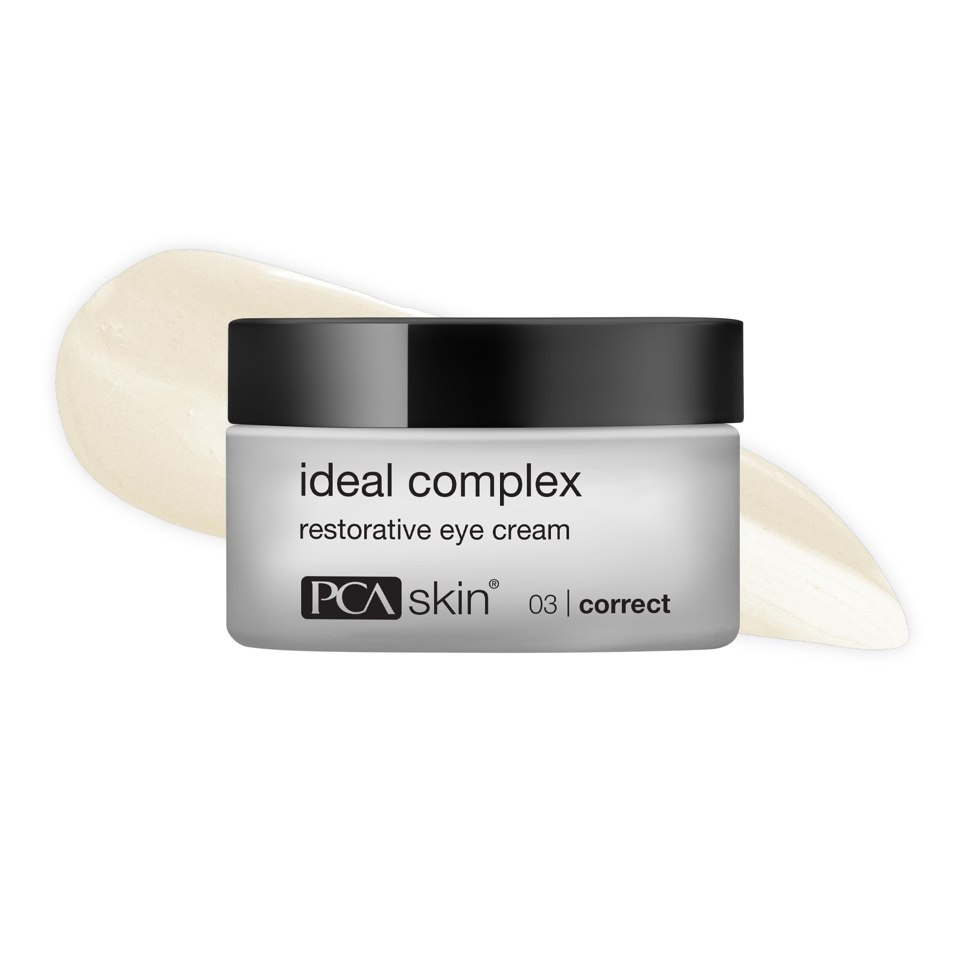 PCA SKIN Ideal Complex Restorative Under Eye Cream, Brightening Eye Cream for Dark Circles, 0.5 fl oz Jar