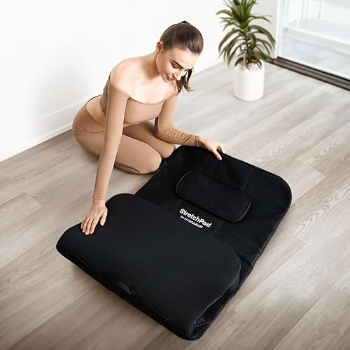 Miniatura 8 de StretchPad - Masajeador de estiramiento para aliviar el dolor de espalda, lumbar, cuello y cuerpo con calor calmante  Entrenamiento, yoga, ejercicio