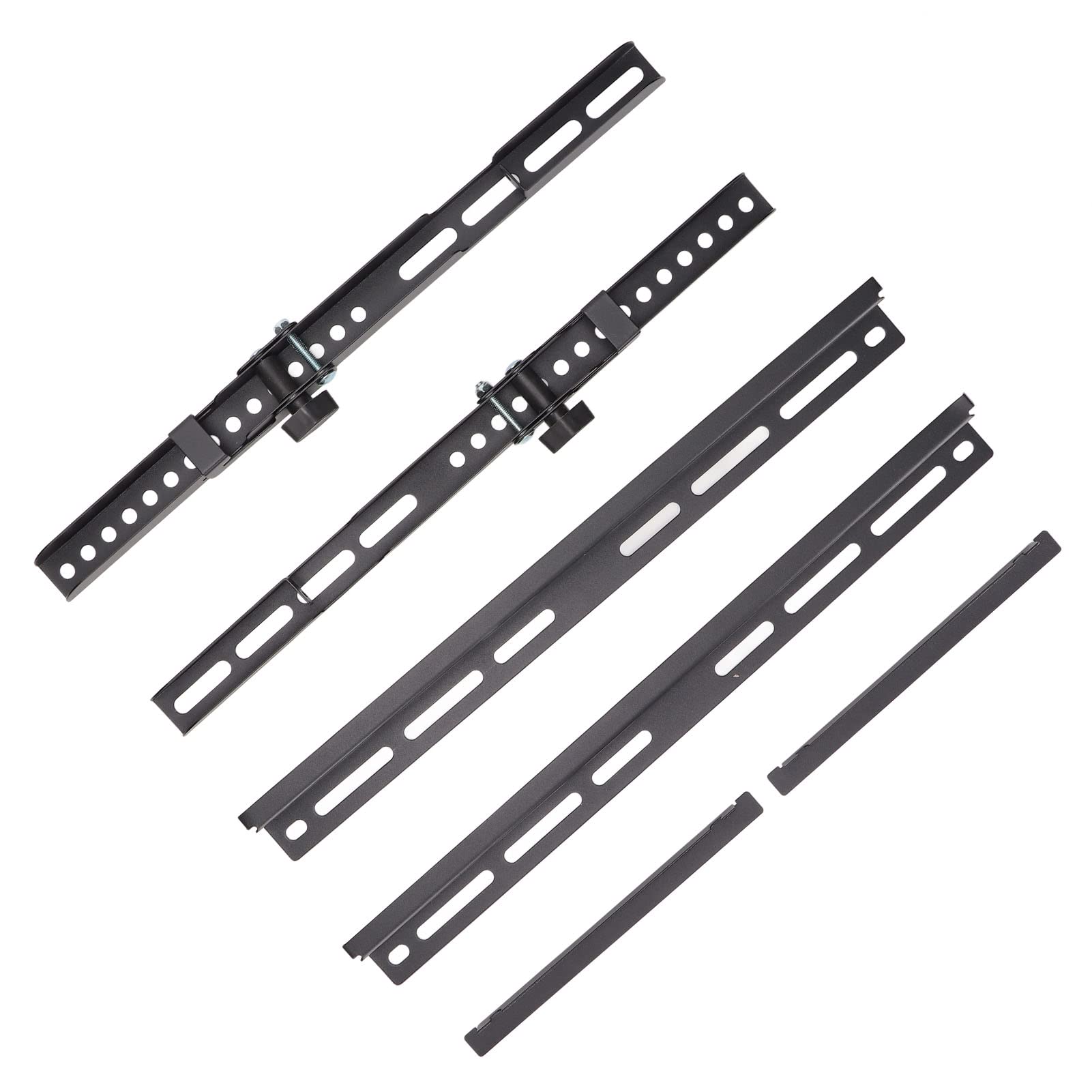 Supporto a parete regolabile per TV CT9003, staffa ultra sottile con capacità di carico di 110 libbre e compatibile con VESA 600x400 mm, adatta a televisori da 14 a 55 pollici,