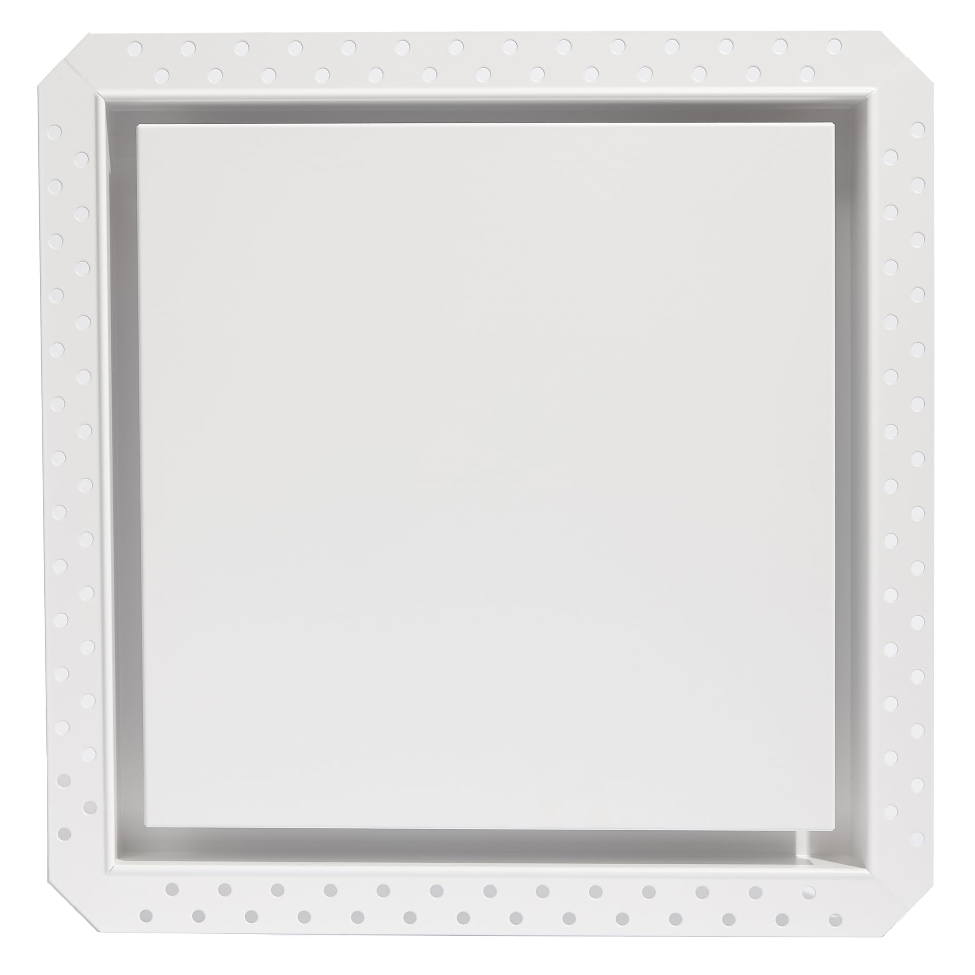 Flush Exhaust Mount [Luxe] - 14"x14" - Satin White