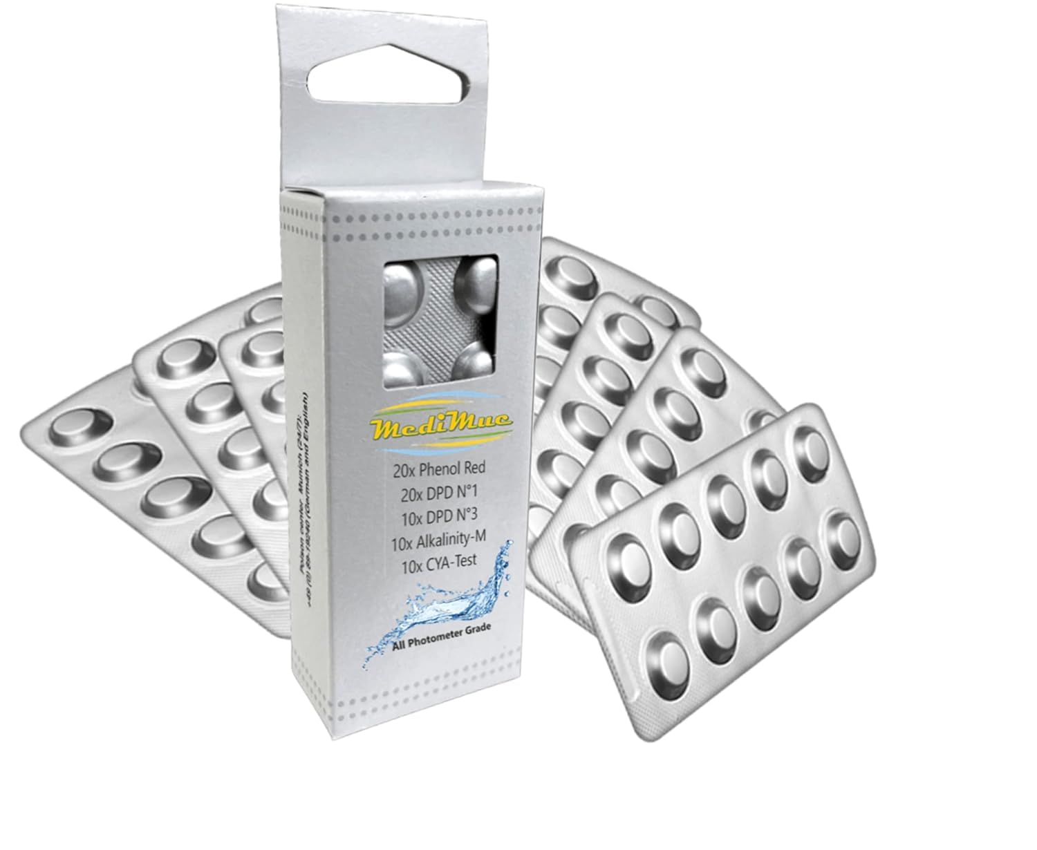 PoolLab 1.0 - Pack de recharge (pour Water Lab)