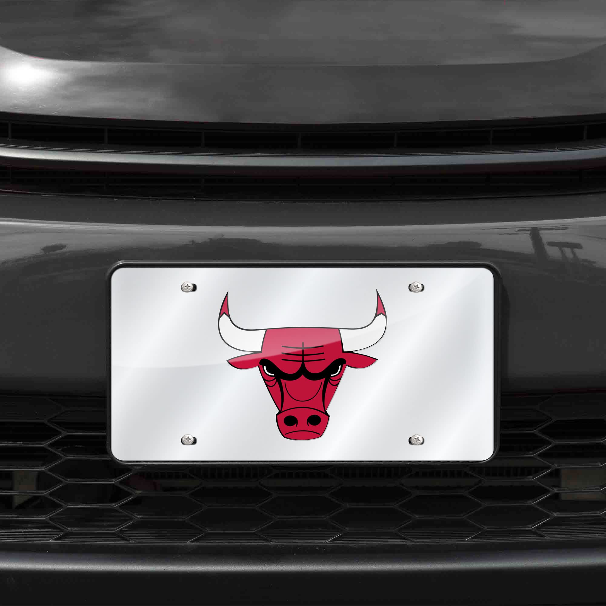 Rico Industries Chicago Bulls NBA Laser Cut License Plate Cover