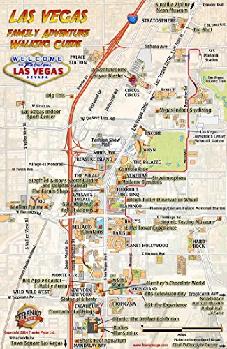 Las Vegas Walking Guide & Family Adventure Card
