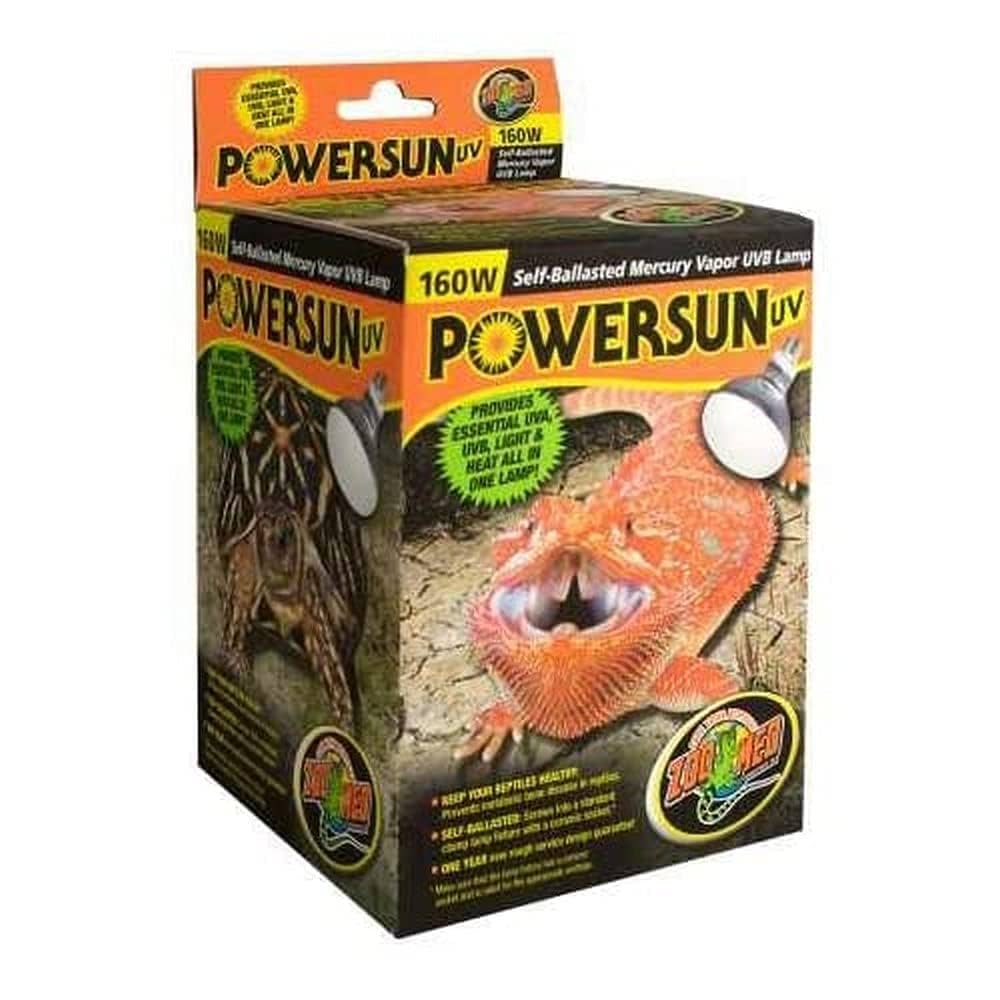 UVランプ Powersun UV 160W Amazon.com: Zoo Med PowerSun UV Mercury Vapor Lamps 160
