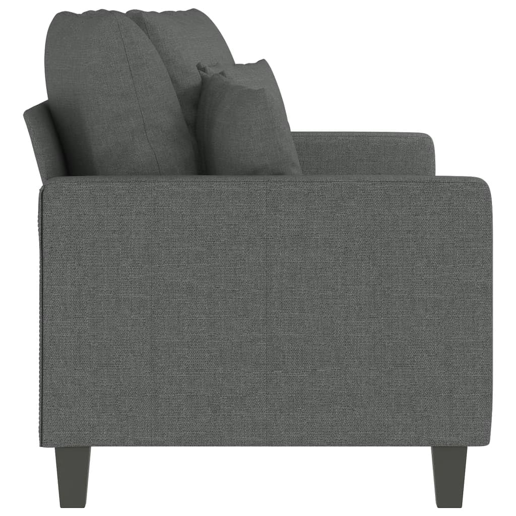 Chauffeuse 2 places canapé modulable gris foncé I Chauffeuse 2 places canapé modulable gris foncé I